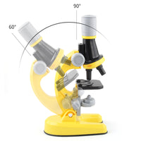 Upgraded Children's Microscope Toy Science Experiment Set for Students