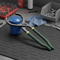 Oil Filter Wrench Non-Slip Grip Serrated Jaw Wrench Ergonomic Handle for DIYers