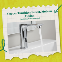 Brass touchless infrared faucet