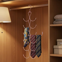 Scarf Hanger Space Saving Tie Rack Heavy Duty for Wardrobe