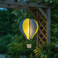 Hot Air Balloon Lantern Waterproof Balloon Lantern with Basket Whimsical