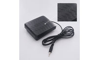Compact Keyboard Sustain Pedal Non-Slip Universal Sustain Pedal Slimline Foot Switch Wired for Keyboardists, Pianists, Home Practice, Music Studio