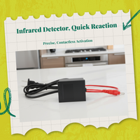 Touchless motion sensor faucet