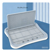 Anti-Splash Dog Pee Tray Removable Parts Dog Training Potty Tray Sturdy