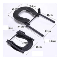 Foldable Headrest Bracket Padded Massage Table Face Cradle Portable
