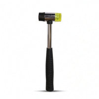 Double-Sided Soft Face Mallet Compact Rubber Hammer Non-Slip for Light Assembly