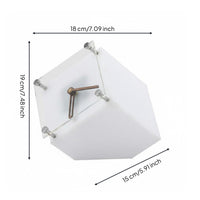 Artistic Geometric Timepiece Minimalist Design Home Decor