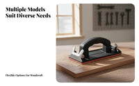 Comfort Grip Handle Sandpaper Holder Easy to Use Manual Hand Sander Ergonomic Design for Woodworkers, DIY Enthusiasts, Furniture Refinishing