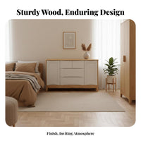 5-Drawer Chest Multi-Functional Storage Furniture adaptable Design Space-Saving for Apartment Dwellers, Remote Workers, Hallway