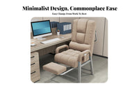 Lay-Flat resting Chair Double-PurposeUse Recliner Adjustable spinerest Padded pad for Adults, Bedroom