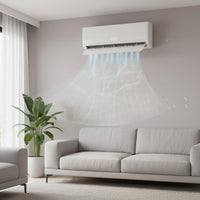 Air Conditioner Wind Deflector No-Installation Home Cooling Curved Side Sections