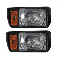 2 Pieces Front Halogen Headlight Easy Installation Vehicle Lighting for Outdoor