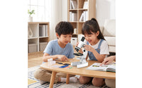 Educational Microscope Compact Science Microscope Stable STEM for Students, Classroom, School Laboratory