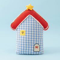 Cartoon Fairy Tale House Pillow, Soft Plush Cushion