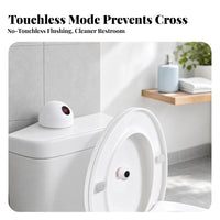 Seat-off Flush Device Easy Install Infrared Toilet Flusher Energy Efficient