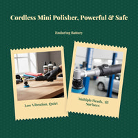 Cordless car polisher for detailing
