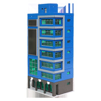 1/150城市场景沙盘建筑模型仿真塑料拼装楼房.