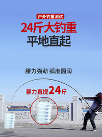 狼王龙魂远投竿海竿海杆抛竿全套装鲢鳙碳素超硬锚鱼竿甩杆海钓竿