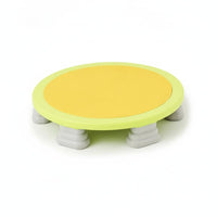 Pastel Colors Kids Trampoline Home Exercise Indoor Trampoline Easy to Use Children's Rebounder Non-Slip for Toddlers