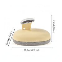 Brush with Cloth Pieces Long-Lasting Body Scrubber Soft