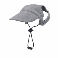 Dog Hat with Ear Holes Adjustable Dog Baseball Cap Long-Lasting for Hiking