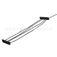 RV Cabinet Guard Rail and Anti-Fall Tether for Caravans