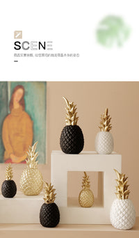 Nordic INS Creative Gold Pineapple Ornament for Living Room TV Cabinet Desk Decoration