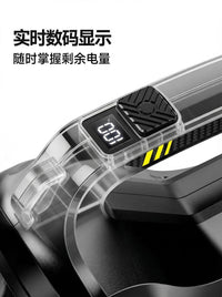 手电筒强光可充电超长续航户外超亮远射家用巡逻led大功率手提灯