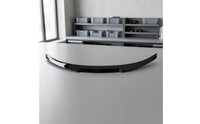 Piano Black Trunk Spoiler Curved Blade Rear Wing Sedans ABS Material Hassle-free Installation Sporty Exterior Suitable for Vehicle Stylish Enhancement Street Presence