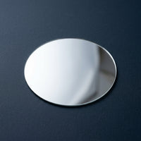 DIY Round Flat Glass Mirror, 1mm Thick, Non-Magnifying, Unframed Mini Mirror Lens