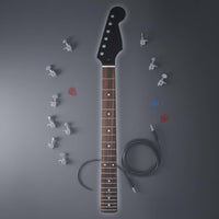 Black Electric Guitar Neck Neck Adjustable Neck Reinforcement Rod Rod Instrument