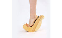 Ballet Foot Stretcher Lightweight Dance Stretching Routine Wooden Ankle Stretching Board for Kids, Restorative