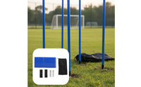 Soccer Training Poles Connectable Design Soccer Slalom Poles Versatile-Sport Basketball Training Markers for Gym