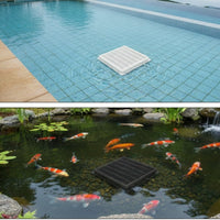 Square Pool Main Drain Cover Louvered Pool Drain Cover Slimline Flat