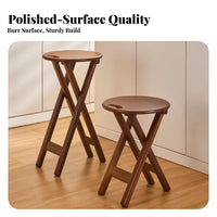 Foldable Round Stool Portable Backless Travel Stool Lightweight for Children