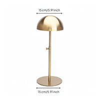 Adjustable Metal Hat Rack Minimalist Design Freestanding Hat Stand for Boutique