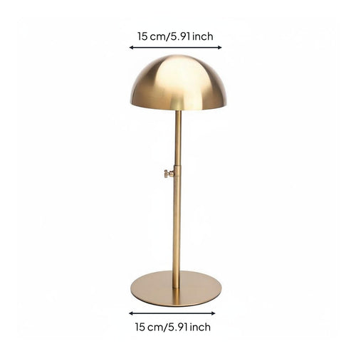 Adjustable Metal Hat Rack Minimalist Design Freestanding Hat Stand for Boutique