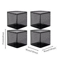 4 Pieces Mesh Pond Plant Basket Lightweight Water Lily Growing Container