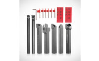 7 Pieces 12mm Shank Lathe Tool Kit Long Service Life for Machinists