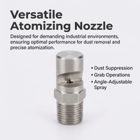 Stainless Steel Misting Nozzle, Low Pressure Mist Tip, Industrial Equipment Spray Nozzle, Cleaning D - Image 6