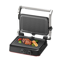 2-in-1 Detachable Electric Grill and Waffle Maker, 1500W, 220V EU Plug