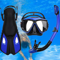 Full Dry Snorkel Set Anti-Choke Water Sports Gear Crystal Clear View