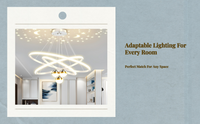 LED ceiling light, remote dimming