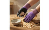 Hand Protection Gloves Dark-Coated Palm Safeguarding Gear Machine Washable