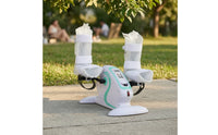 Motorized Electric Pedal Exerciser Low-Impact Rehabilitation Pedal Exerciser Compact Mini Exercise Bike Portable for Seniors, Stroke Patients