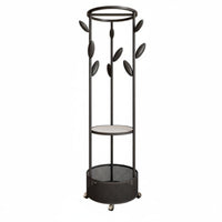 Rolling Clothes Rack with Laundry Basket Quick Assembly for Dorm Room, Students