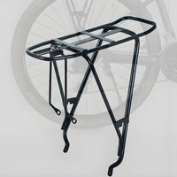 Reinforced Disc Brake Bike Rear Cargo Rack Load Bearing Heavy Duty Cycle Rear Rack