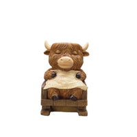 Character Planter Resin Flower Pot Compact for Desk