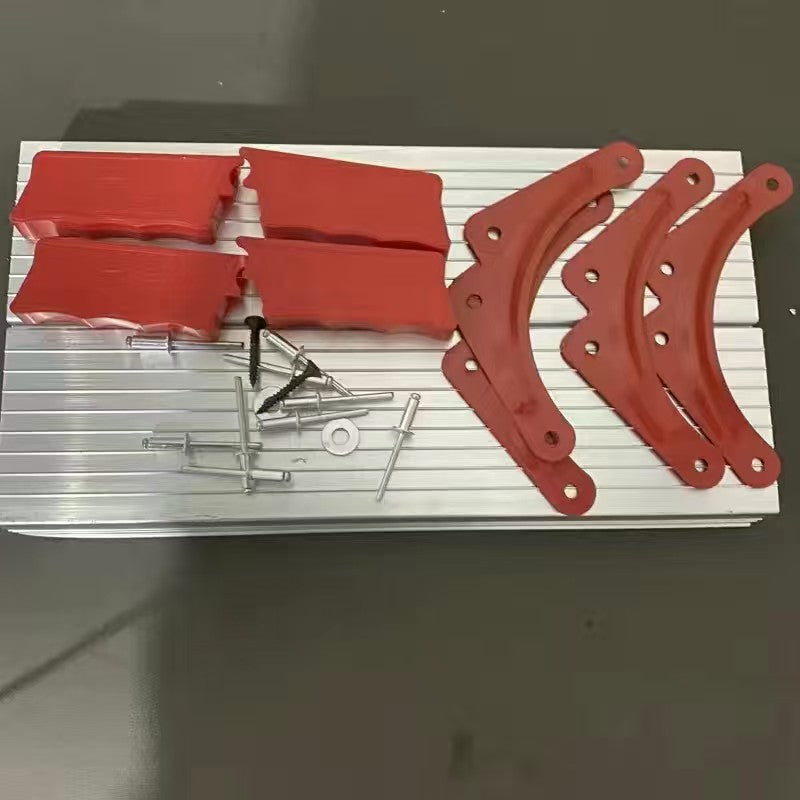 铝合金工程折叠家用梯子配件人字梯配件通用工作台盖板顶部踏板