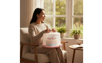 Transparent Cake Carrier with Dome Clear Cake Carrier with Handle Portable Reusable for Home Bakers, Parties, Kitchen
